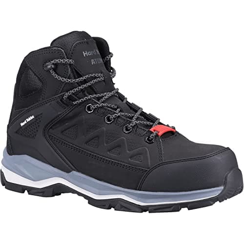 Image of Hard Yakka Atomic PR Hybrid Side Zip Safety Boot Unisex, Black, 6