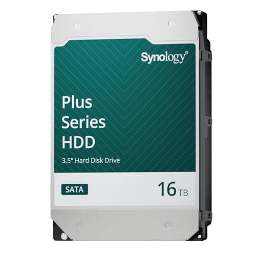 Image of Synology, HAT3310, 16TB, 3.5" SATA Home User HDD, MTBF 1.2 Million Hours