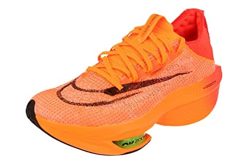 Image of NIKE Women's Air Zoom Alphafly Running Shoe, Total Orange/Black-Bright Crim, 3 UK