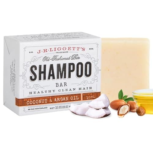 Image of J.R. Liggett Bar Shampoo, Virgin Coconut Aragan Oil, 3.5 oz.