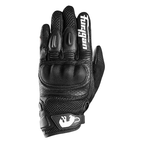 Image of Furygan TD12 EVO - Men's Motorcycle Gloves - 100% Leather Palm - Tactile - Comfort - Summer Gloves - Breathable & Light