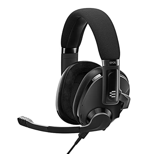 Image of EPOS H3 Hybrid - Closed Acoustic Gaming Headset With Bluetooth - USB-A PC & 3.5mm Console Cable - Dual Microphones - Lightweight - Easy Adjustment - Long Battery Life - Multi-Platform Compatible Black