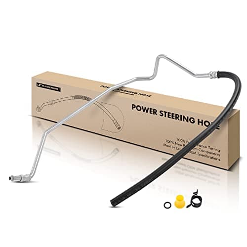 Image of A-Premium Power Steering Hose Return Hose Line Assembly Compatible with Volvo XC70 S60 V70 2004 2.3L 2.5L Gear/Rack Pinion To Reservoir