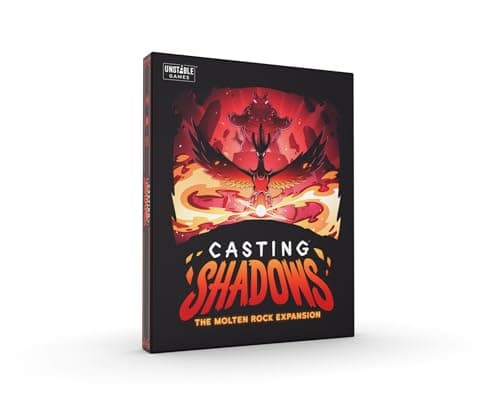 Image of Unstable Games | Casting Shadows: Molten Rock Expansion | Card Game | Ages 12+ | 2-6 Players | 30-60 Minutes Playing Time