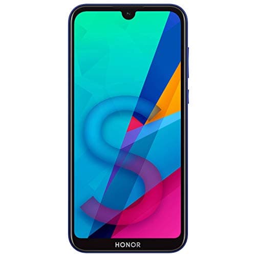 Image of HONOR 8S Dual SIM, 32GB storage, 13MP AI Rear Camera, 5.71 Inch Full View Display, Android 9.0, UK Official Device –Blue (Renewed)