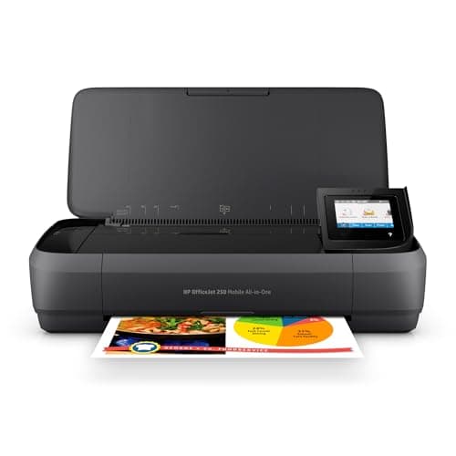 Image of HP Officejet 250 All-In-One Portable Printer With Wireless & Mobile Printing (Cz992A)