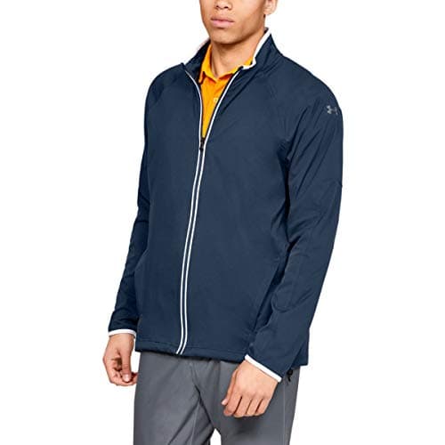 Image of Under Armour Mens UA Golf Storm Windstrike FZ Jacket - Academy - S