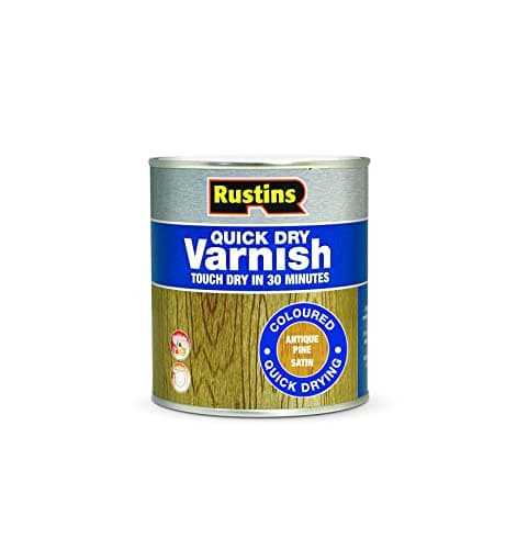 Image of Rustins Quick Dry Varnish Antique Pine 500ml