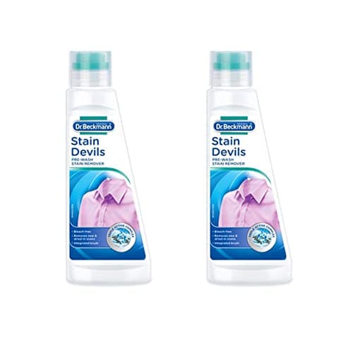 Image of Dr Beckmann Stain Devils Pre-Wash Bleach Free Stain Remover (2 x 250ml)