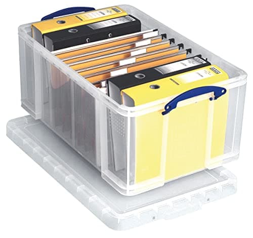 Image of Really Useful Plastic Storage Box 64 Litre Clear