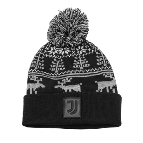 Image of JUVENTUS Unisex_Adult 133531 JUVE Beanie, Black, One Size
