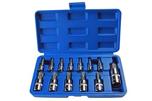 Image of US PRO 13pc Torx Bit Socket Set T8 - T70 + Storage Case B2067