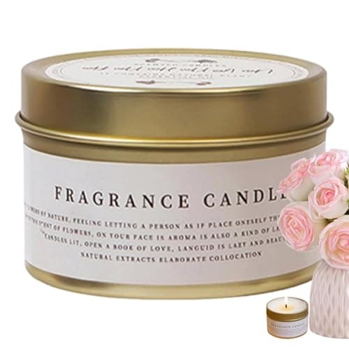 Image of Home Fragrances - Eliminates Odors of Fragrances, Aromatic | Long Lasting Scented Candle with Relaxing, Home Candles, Gift for Him, His Boyfriend La Ra