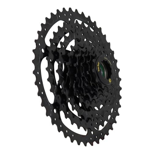 Image of Box Four 8 Speed E-Bike Cassette 12-42T Black Fits Standard HG Hubs 9/10/11 Speed Cassette for Mountain E-Bike Lightweight Bicycle MTB Cassettes Compatible E-Bike Cassettes