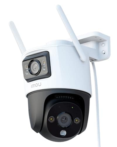 Image of Imou 2-in-1 3K Outdoor Security Camera Dual-Lens, CCTV Camera Wireless Wi-Fi Outdoor with 30M Night Vision, Home Security Camera 360°Full Coverage, Human/Auto/Motion Detection, Siren Spotlight, IP66