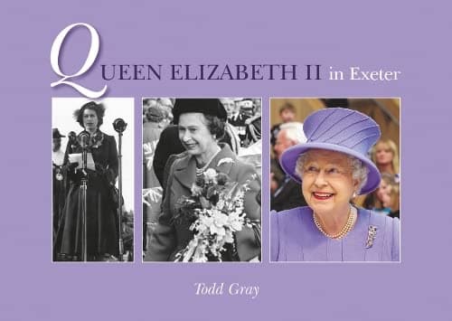 Image of Queen Elizabeth II in Exeter