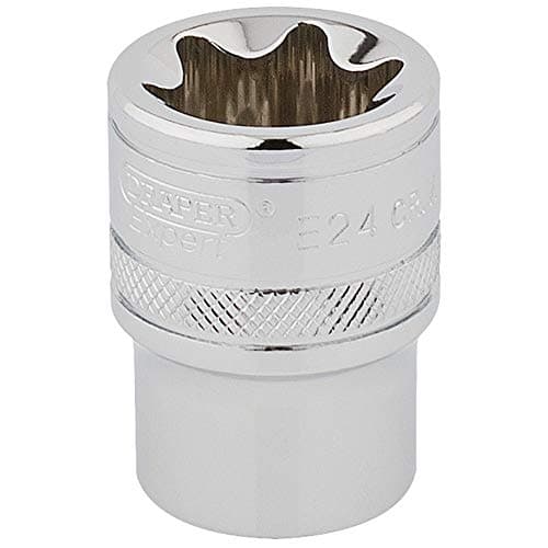 Image of Draper 34402 TX-Star 1/2 Inch Square Drive E24 Socket