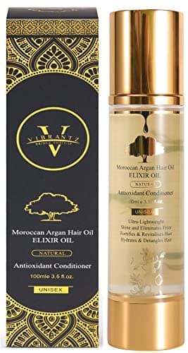 Image of Moroccan Argan Hair Oil with Aloe Vera & Jojoba Seed Oil, Organic Argan Oil for Styling Hair. Beard Oil for Men - Argan Oil For Hair, & For Dry, Over Processed Damaged Hair, Frizz Control -100ml