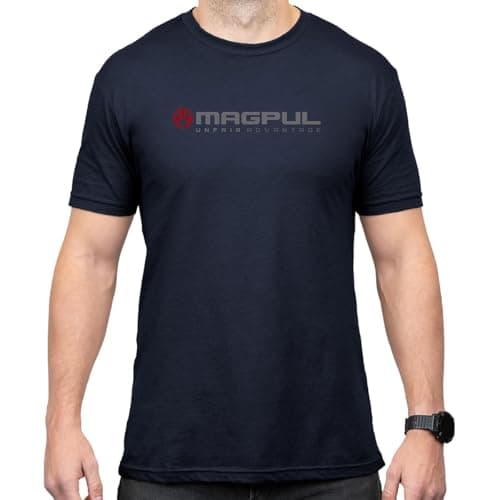 Image of Magpul CVC Crew Neck Short Sleeve T-Shirt for Men, Unfair Advantage Navy, XL