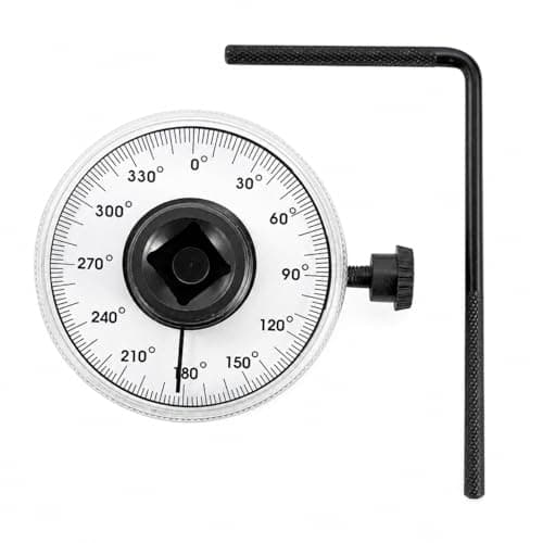Image of TOPWAY 1/2 Inch Drive Torque Angle Gauge Meter Wrench 0-360 Degree Measuring Tool for Auto Car Repair 423904