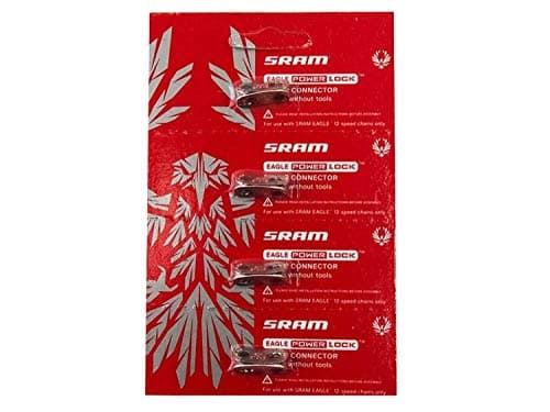Image of Sram Eagle PowerLock Chain Connector 12-speed Chain Link w/DECAL - Available in 2-PACK and 4-PACK (4)