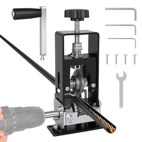 Image of Electric Manual Wire Stripping Machine Cable Stripper Crank Scrap Copper Cutter Manual Wire Stripping Machine Portable Cable Stripper Copper Recycling 2-25mm