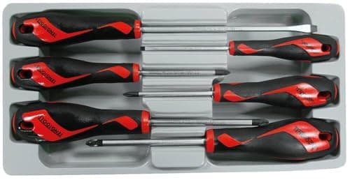 Image of Tengtools MD906 N – Set of 6 Screwdrivers, TENMD906N