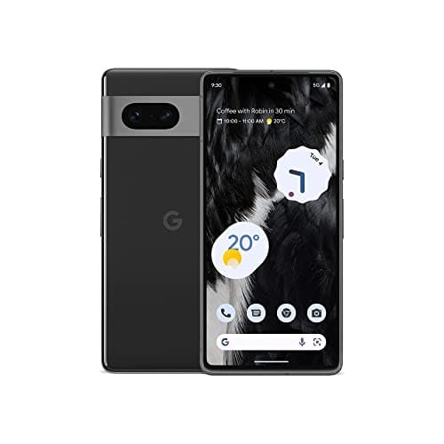 Image of Google Pixel 7, 128GB, Obsidian (Renewed)