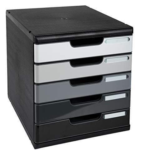Image of Exacompta Big-Box Plus , Landscape, 4 Drawer - 1928 Assorted Colours