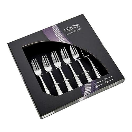 Image of Arthur Price Classic Dubarry Set of 6 Pastry Forks