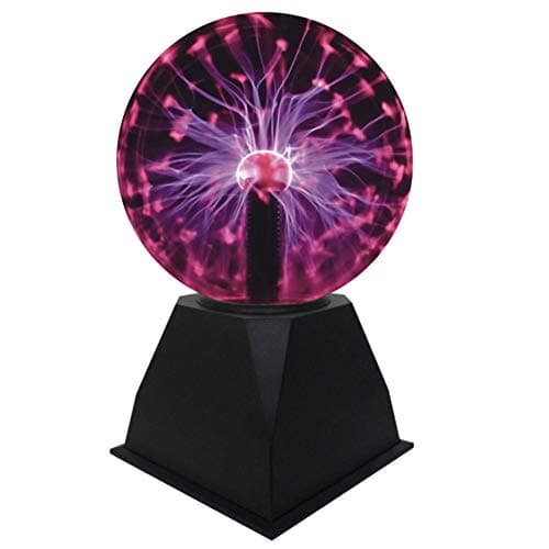 Image of Goeco Plasma Ball Light Sound Touching Sensitive Ion Sphere Lamp Magic Crystal Ball Lightning Carnival Atmosphere Night Lights 5 Inches