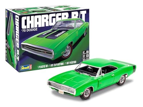 Image of Revell 14561 1970 Dodge Charger R/T 1:25 Scale 117-Piece Skill Level 5 Model Building Kit