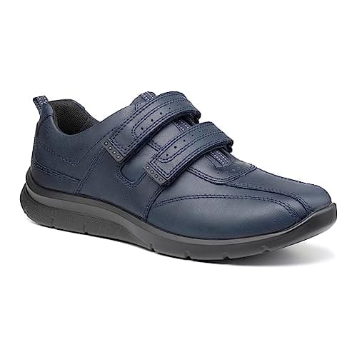 Image of Hotter Men's Energise Oxford Flat, Navy, 9.5 UK