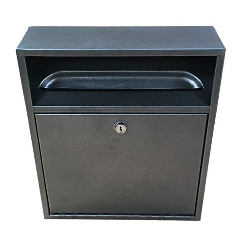Image of Cigarette Cig Bin Wall Mounted Large Size Powder Coated cigarette cigar bin ideal for Pubs Restaurants Bars Clubs Offices Businesses Cafe Smoking Shelters (1x Cigarette Bin)