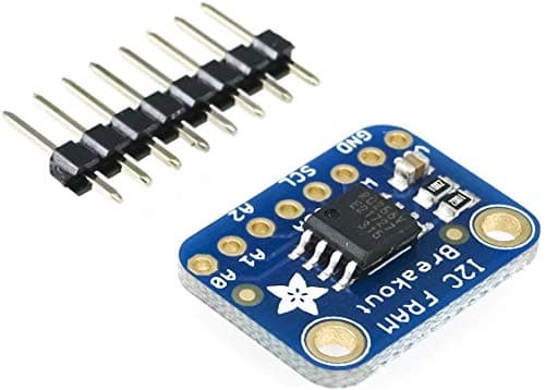 Image of Adafruit I2C Non-Volatile Ferroelectric Ram Breakout - 256Kbit / 32KByte for 3V or 5V Power and Logic or FRAM Storage to DIY Project 1895
