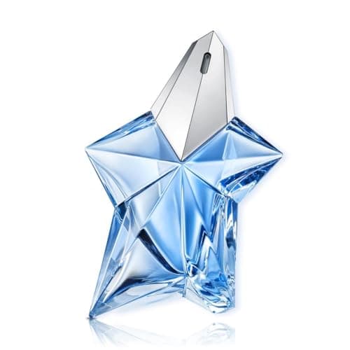 Image of Mugler Angel Eau de Parfum, Iconic Ambery Gourmand Perfume for Women with Bergamot, Praline, Patchouli, Vanilla, Refillable Star Bottle, Bold Sensual Fragrance, (Full Size, Refill or Gift set)