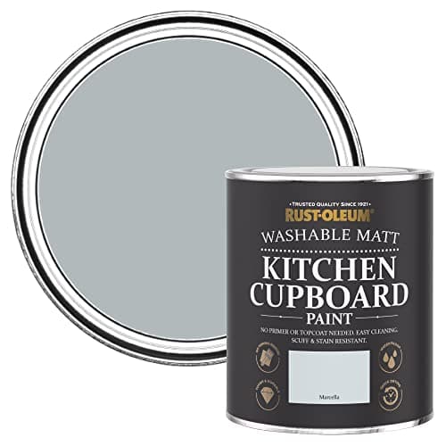 Image of Rust-Oleum Blue Kitchen Cupboard Paint in Matt Finish - Marcella 750ml
