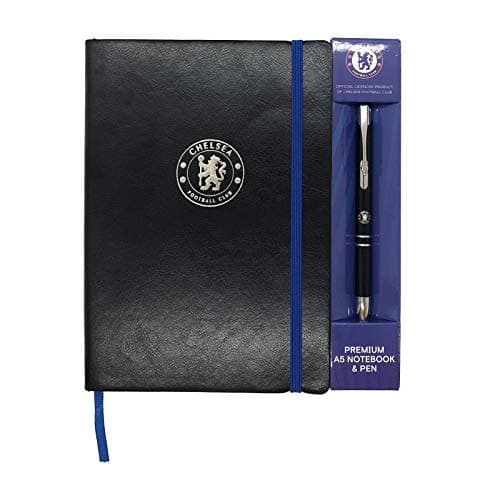 Image of Chelsea Notebook & Pen A5 Executive Premium Official Football Gift