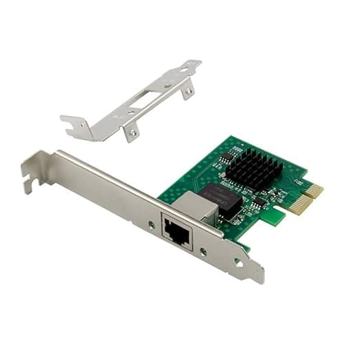 Image of PCIE X1 2.5G Ethernet NIC RJ45 Intel I225-V Chip Single Port 2500M/1000/100Mbps Gigabit Server Network Card Networking 1 Port