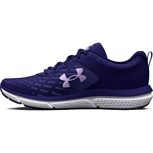Image of Under Armour Women's Charged Assert 10 Shoes, (501) Sonar Blue/Sonar Blue/Nebula Purple, 5 UK