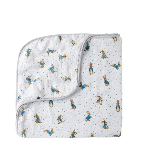 Image of Beatrix Potter Peter Rabbit Blanket Nursery Set