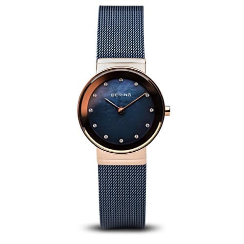 Image of BERING Women Analog Quartz Classic Collection Watch with stainless steel Strap and Sapphire Crystal 10126-367