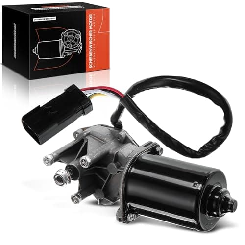 Image of Frankberg 1x Windshield Wiper Motor Windscreen Wiper Motor 12V 5-Pins Front Left Right Compatible With Wrangler II TJ 2.4L 2.5L 4.0L 1996-2007 Replace# 4864892