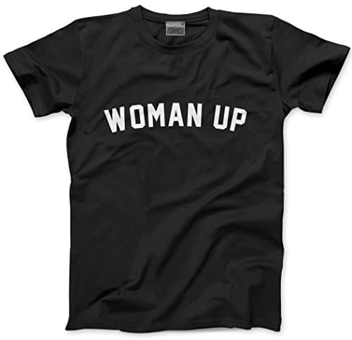 Image of HotScamp Woman up Men's Unisex T-Shirt - Black XX-Large