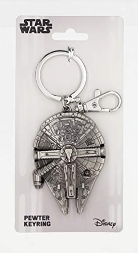 Image of Disney Metal Millennium Falcon Keyring