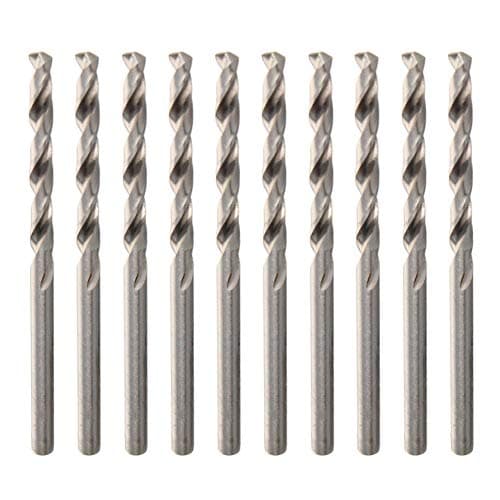 Image of Utoolmart Twist Drill Bits 3.5mm Dia Split Point Tip High Speed Steel Straight Shank Drilling Hole Tool for Steel Wood Plastic Metal Copper Aluminum Alloy 10pcs