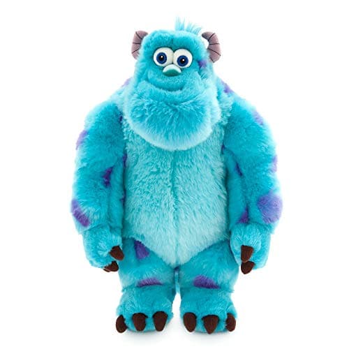 Image of Disney Store Official Sulley Medium Soft Plush Toy, Monsters Inc, 38cm/14”, Cuddly Character Made with Soft-Touch Fabric and 3D Features, Suitable for All Ages