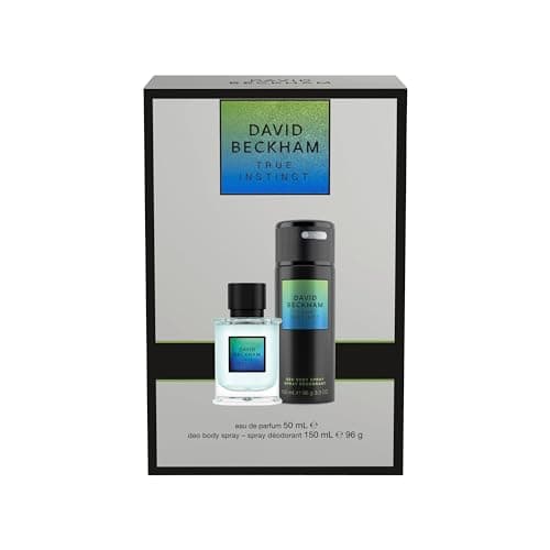 Image of David Beckham, Men's True Instinct Eau de Parfum Gift Set 50 ml and Deodorant 150 ml