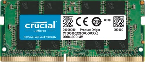 Image of Crucial DDR4 RAM 16GB 3200MHz SODIMM CL22, Laptop Computer Memory, Mini PC (or 2933MHz, 2666MHz) - CT16G4SFRA32A