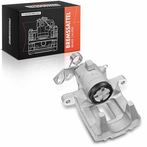 Image of Frankberg Brake Caliper Disc Brake Rear Left Aluminium Compatible with A2 Cordoba Cordoba Vario Ibiza III Polo Polo Saloon Replace# 6Q0615423A